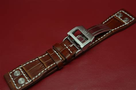 iwc watch bands replacement|genuine iwc watch strap.